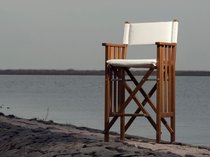 Teak Regisseursstoel I hoog