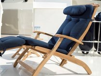 Teak Ligstoel
