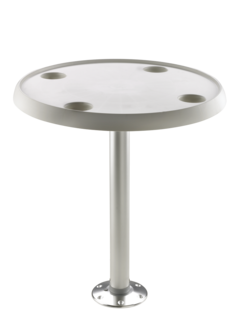 Vetus tafel compleet met rond tafelblad &Oslash;600mm PTF68