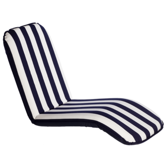 Comfort Seat - Classic Large - Blauw/wit gestreept