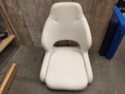 Vetus stuurstoel Driver wit Showmodel