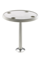Vetus tafel compleet met rond tafelblad Ø600mm PTF68 Vetus tafel compleet met rond tafelblad Ø600mm PTF68