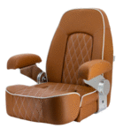 Vetus stuurstoel Seaman oranje/bruin Vetus stuurstoel Seaman oranje/bruin