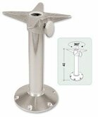 Viotap stoelpoot draaibaar 40cm Viotap stoelpoot draaibaar 40cm
