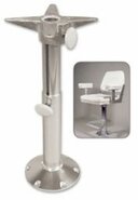 Viotap stoelpoot draaibaar en verstelbaarr 47-75cm Viotap stoelpoot draaibaar en verstelbaarr 47-75cm