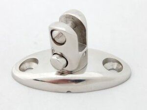 RVS dekplaat 360° draaibaar uitneembaar