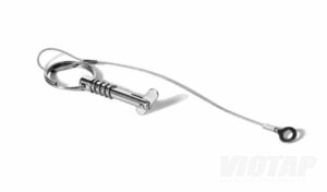 Snelsluiting met kabel en veer