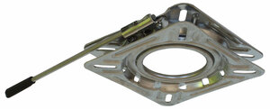 Draaiplateau met lock RVS 
