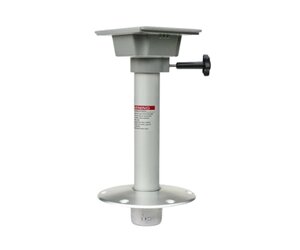 De luxe stoelpoot 38cm. Inbouw